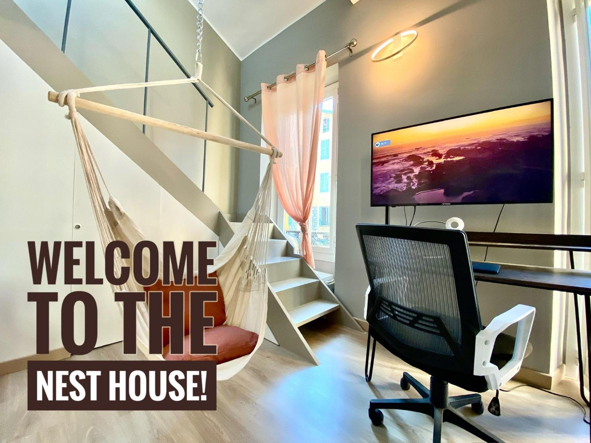 Lovely & Sunny Loft Heart Of Nice With A/C! Extérieur photo